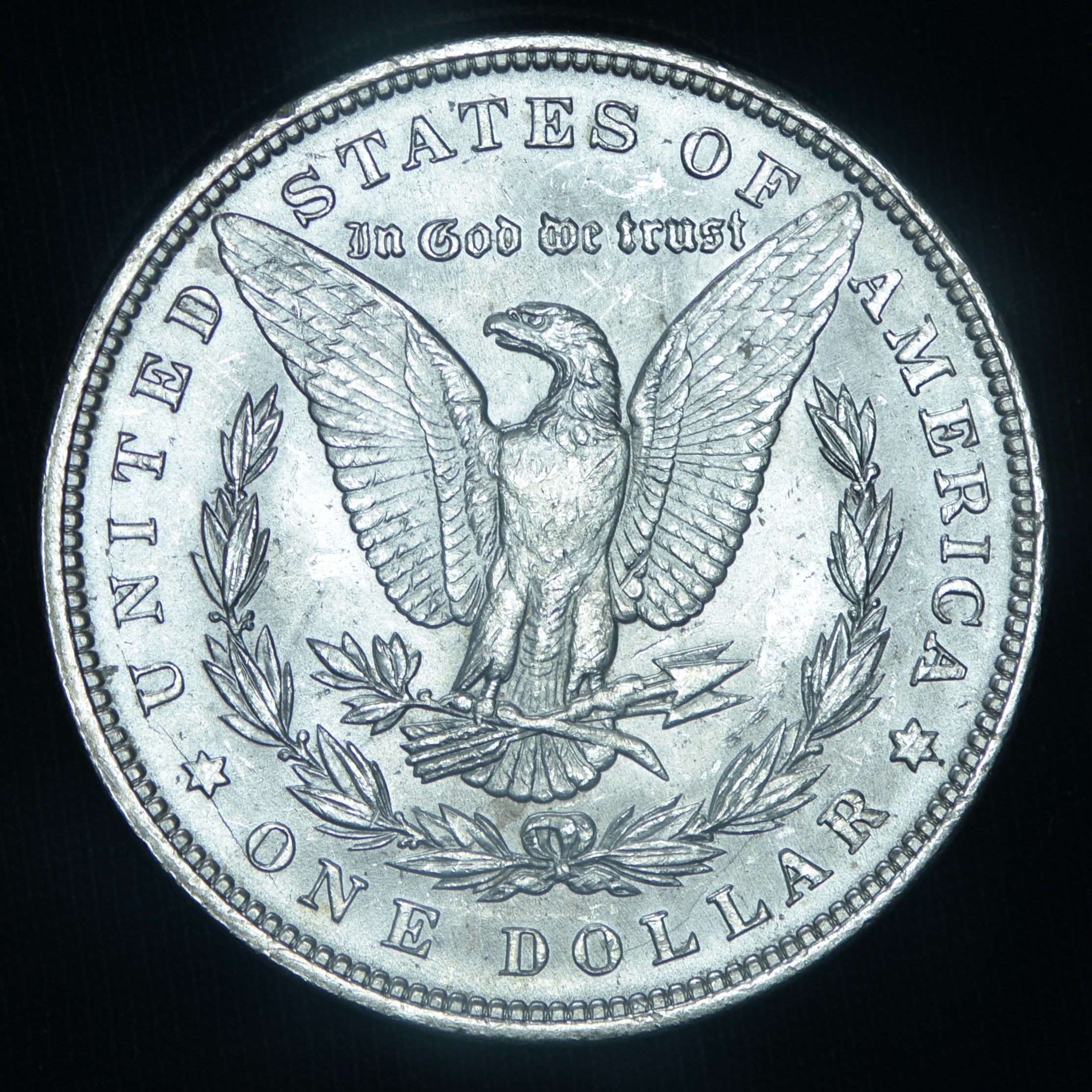 1890 $1 Morgan Silver Dollar BU Brilliant Uncirculated ~ 26518