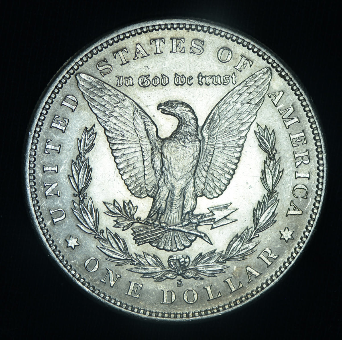 1897-S $1 Morgan Silver Dollar BU ~ 26521