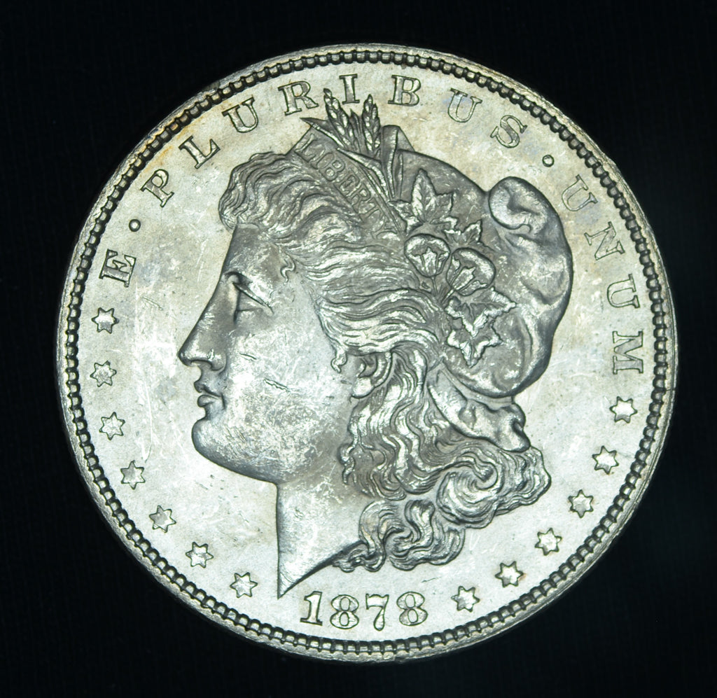 1878 7/8TF $1 Strong Morgan Silver Dollar BU Brilliant Unirculated ~ 26527