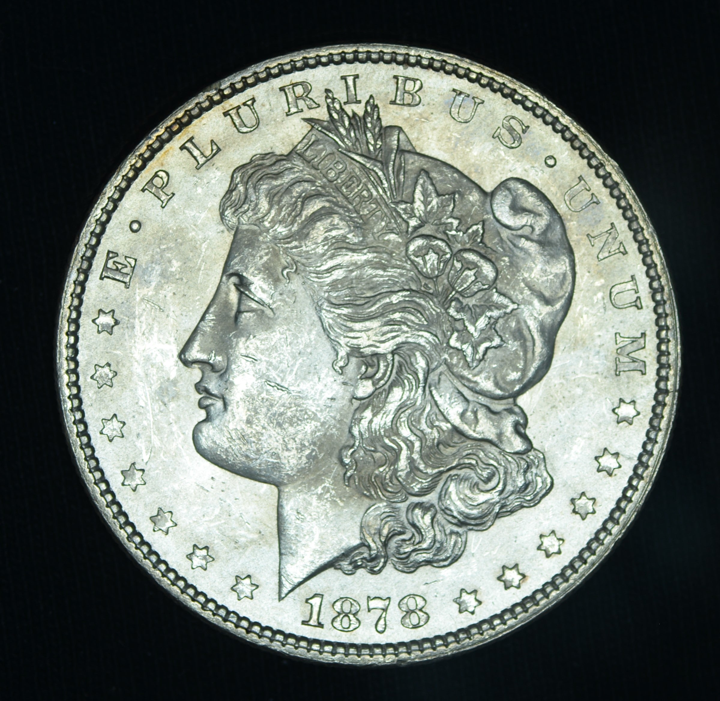 1878 7/8TF $1 Strong Morgan Silver Dollar BU Brilliant Unirculated ~ 26527
