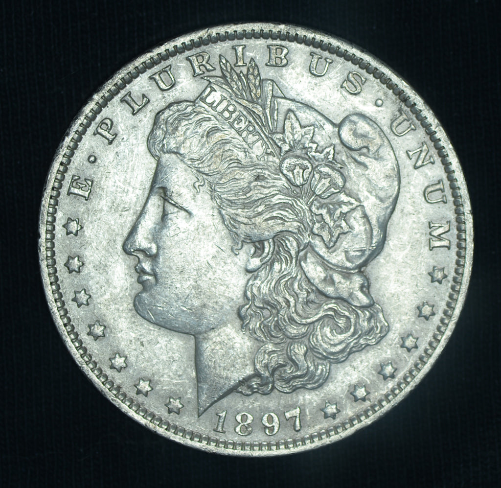 1897-O $1 Morgan Silver Dollar AU+ Better Date ~ 26532