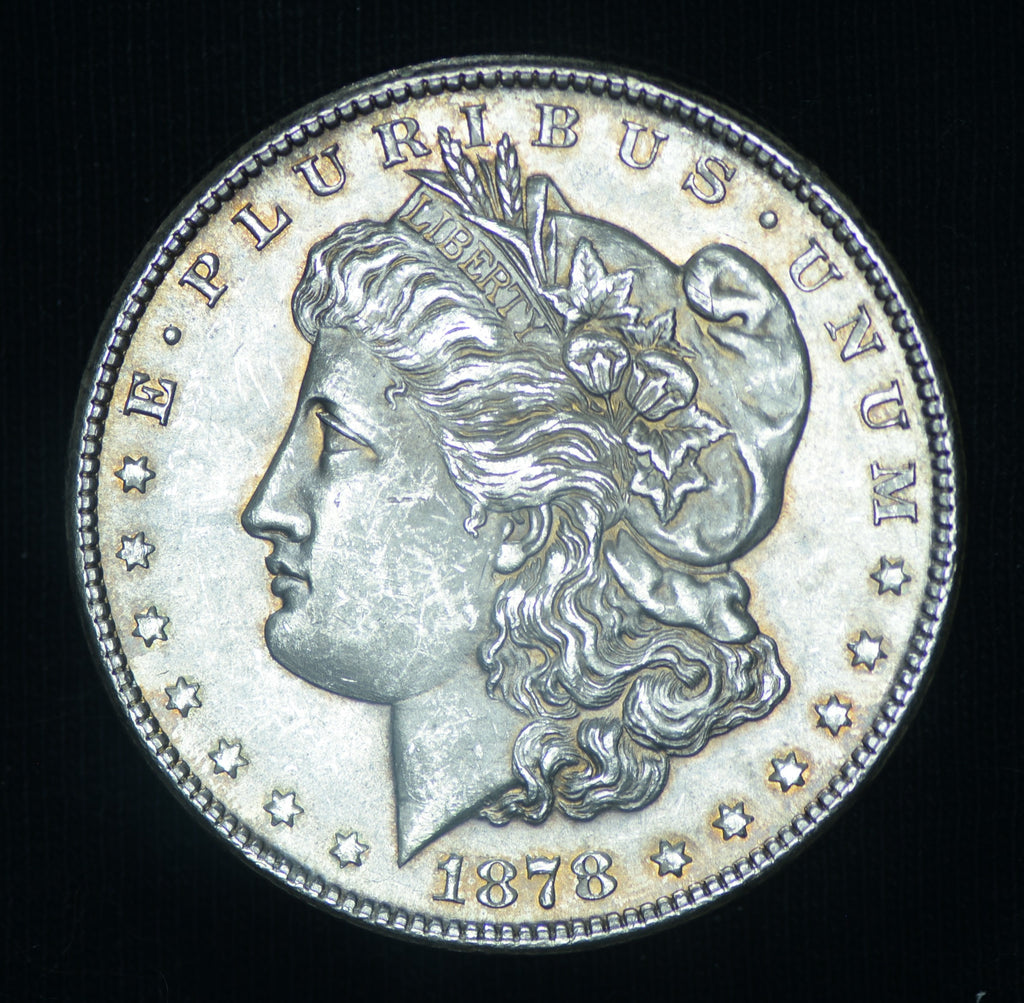 1878-S $1 Morgan Silver Dollar BU Luster ~ 26547