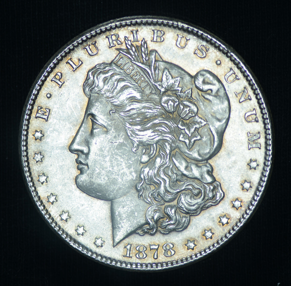 1878-S $1 Morgan Silver Dollar BU Luster ~ 26547