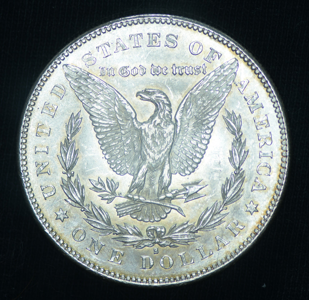 1878-S $1 Morgan Silver Dollar BU Luster ~ 26547