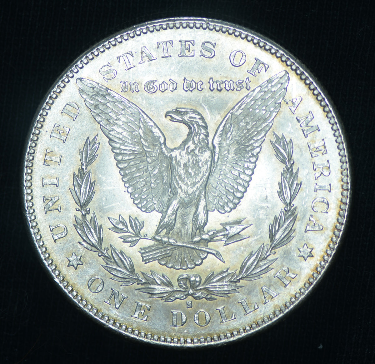1878-S $1 Morgan Silver Dollar BU Luster ~ 26547