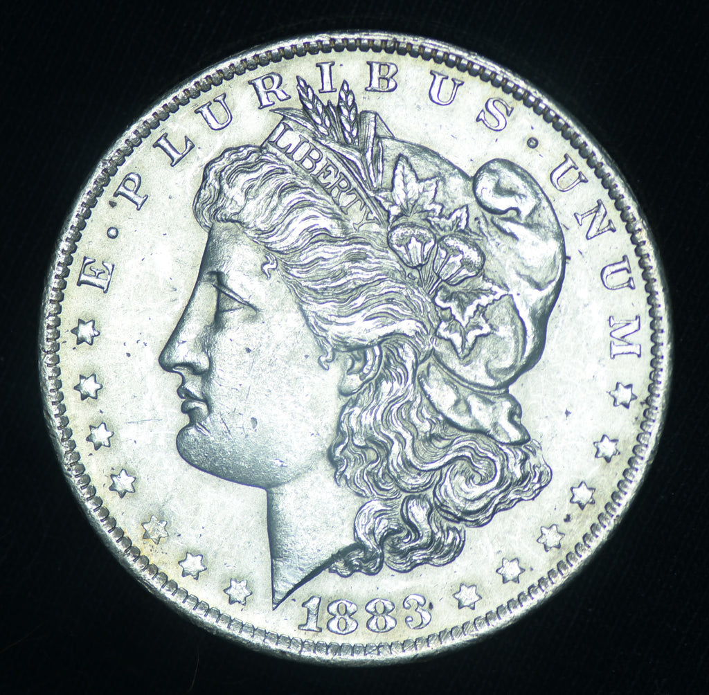 1883-O $1 Morgan Silver Dollar BU Brilliant Uncirculated Luster ~ 26550