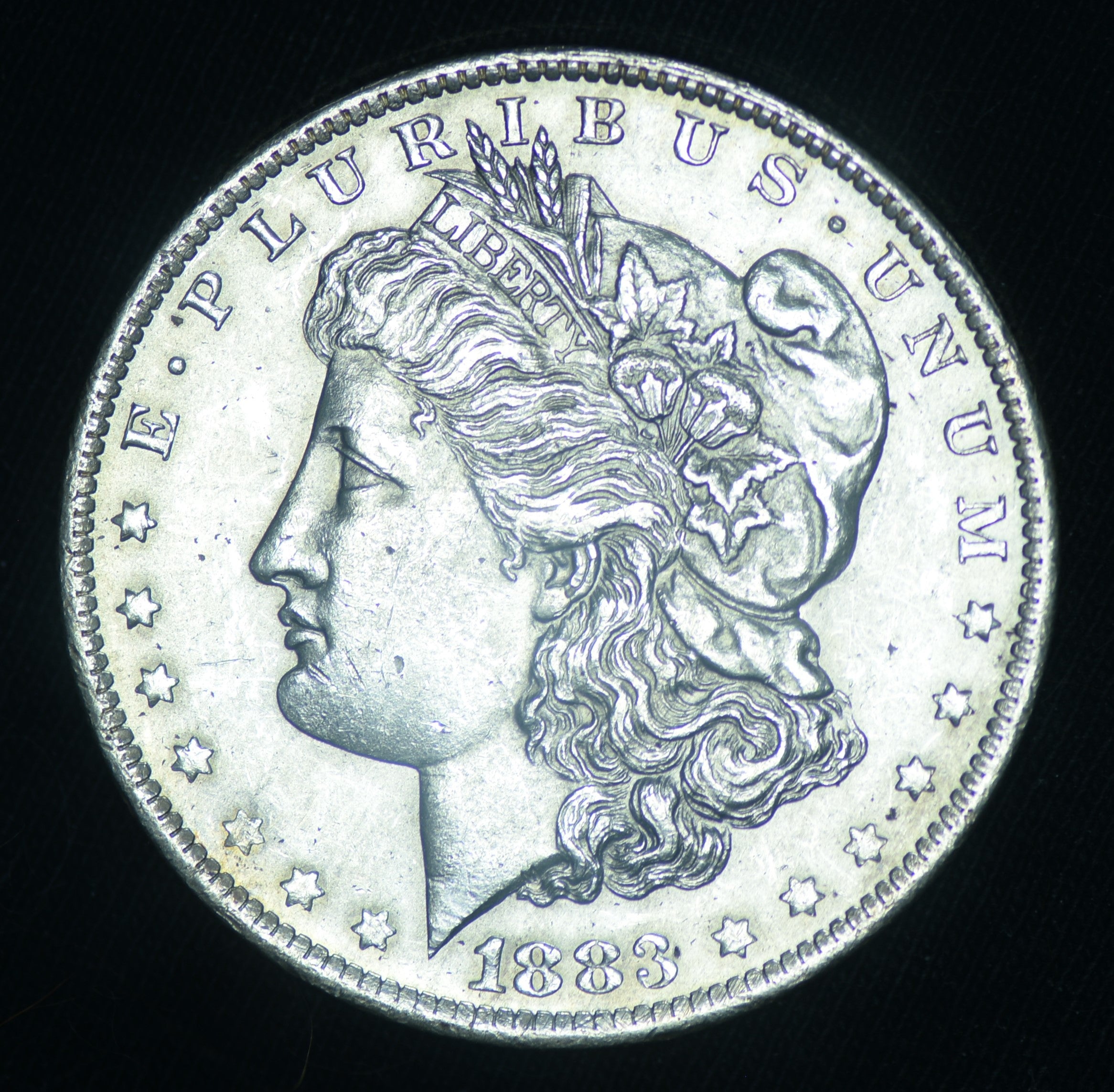1883-O $1 Morgan Silver Dollar BU Brilliant Uncirculated Luster ~ 26550