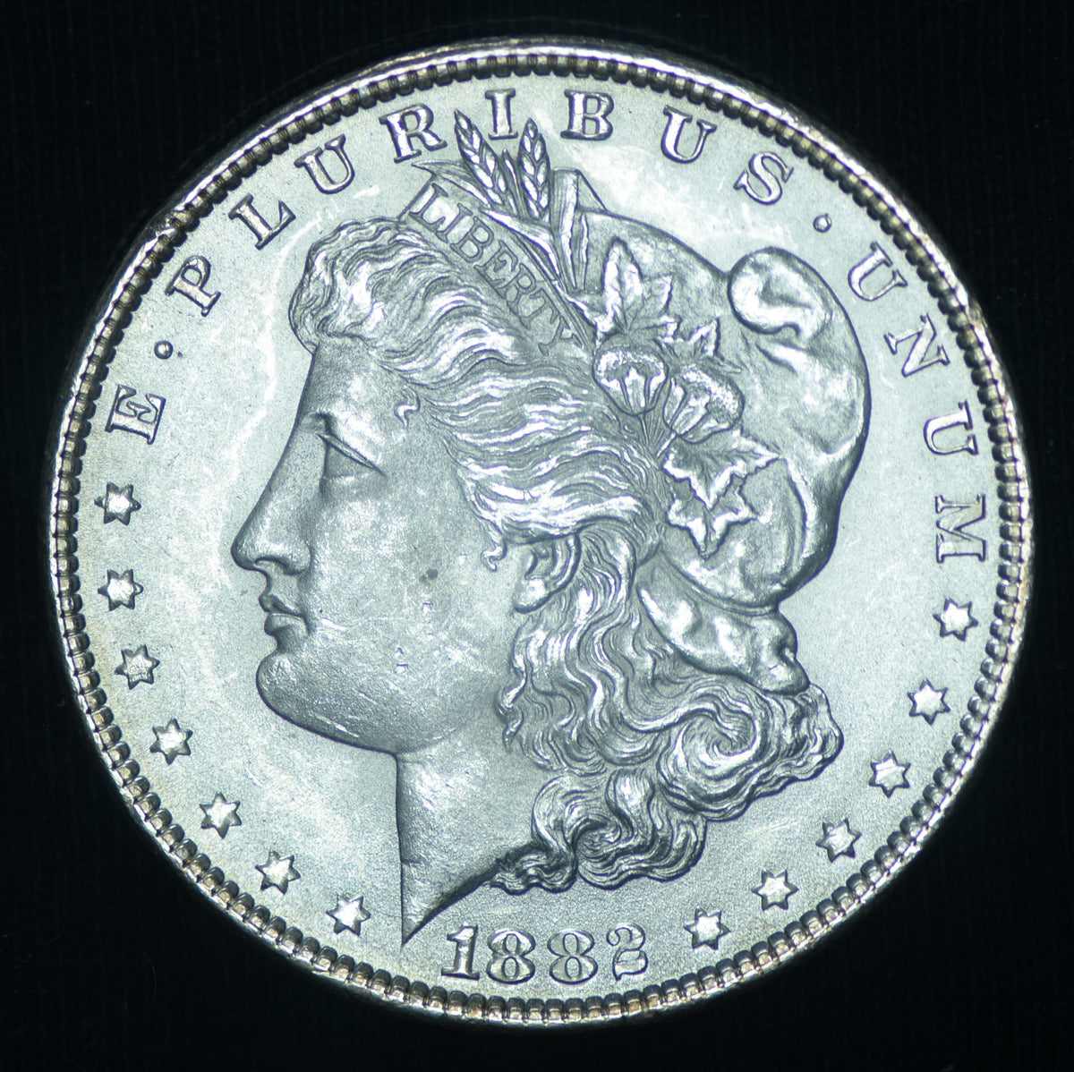 1882 $1 Morgan Silver Dollar BU Luster! ~ 26565