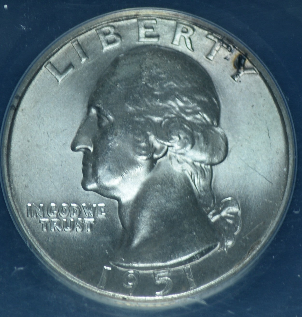 1951 25C Washington Quarter ANACS MS63 ~ 25390