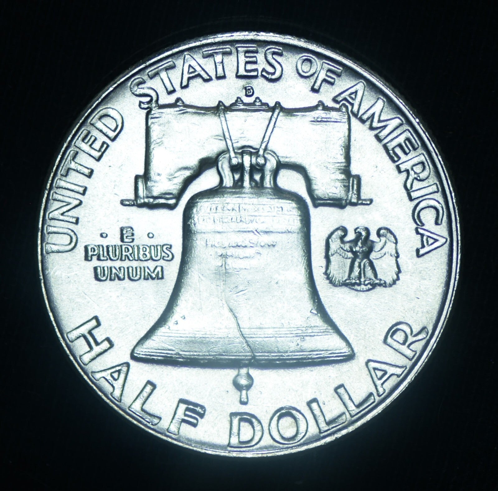 1954-D 50C Franklin Half Dollar BU Brilliant Uncirculated ~ 26564