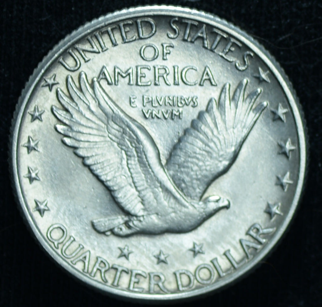 1929 25C Standing Liberty Quarter BU Tough This Nice - 25365