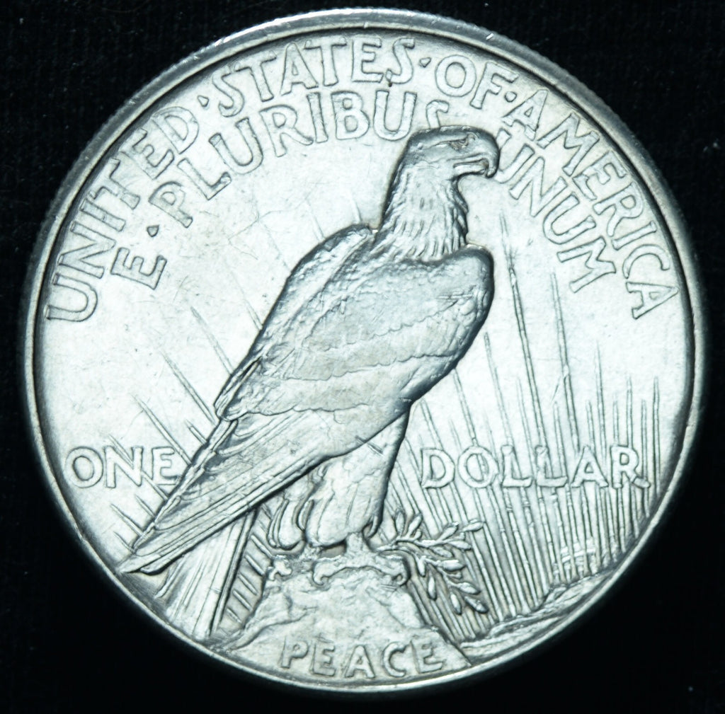 1921 High Relief Peace Silver Dollar AU ~ 26074
