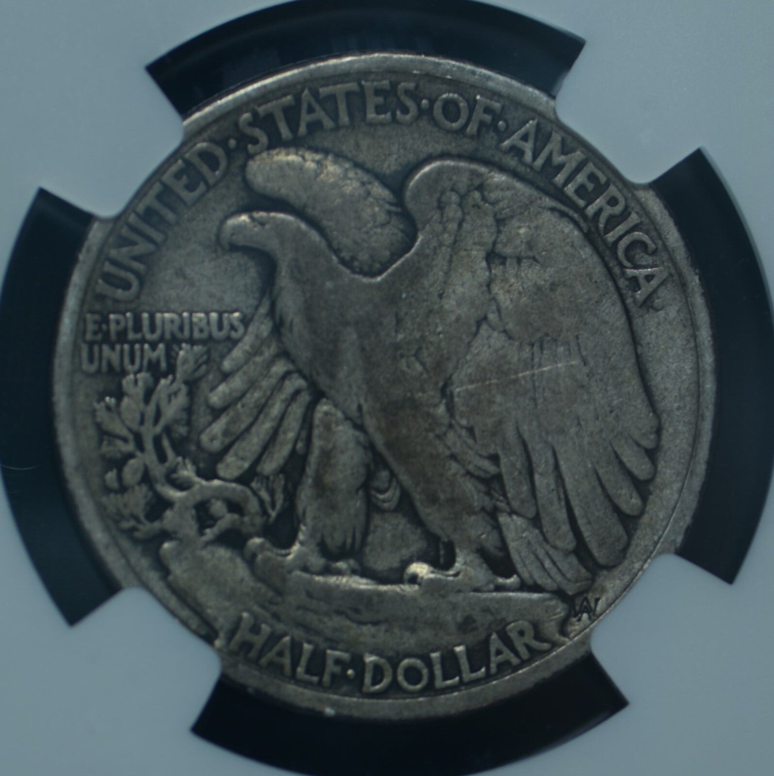 1916 S  50C Walking Liberty Half Dollar VG8 Rare Key Date  ~ 26497