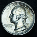 1956 25C Washington Quarter UNC Toned ~ 26176