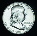 1960 50C Franklin Half Dollar BU Luster ~ 26559