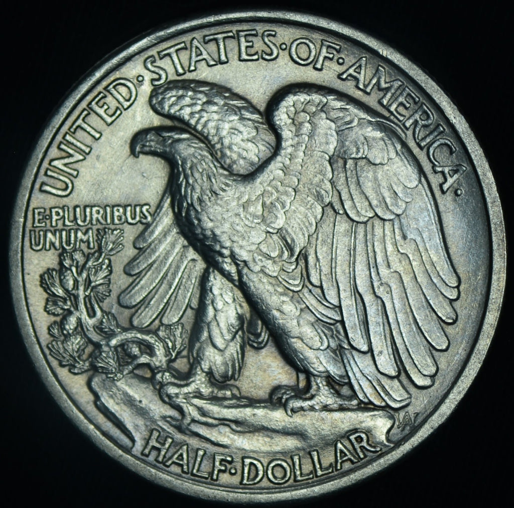 1935 50C Walking Liberty Half Dollar UNC ~ 26486