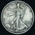1935 50C Walking Liberty Half Dollar AU ~ 26381