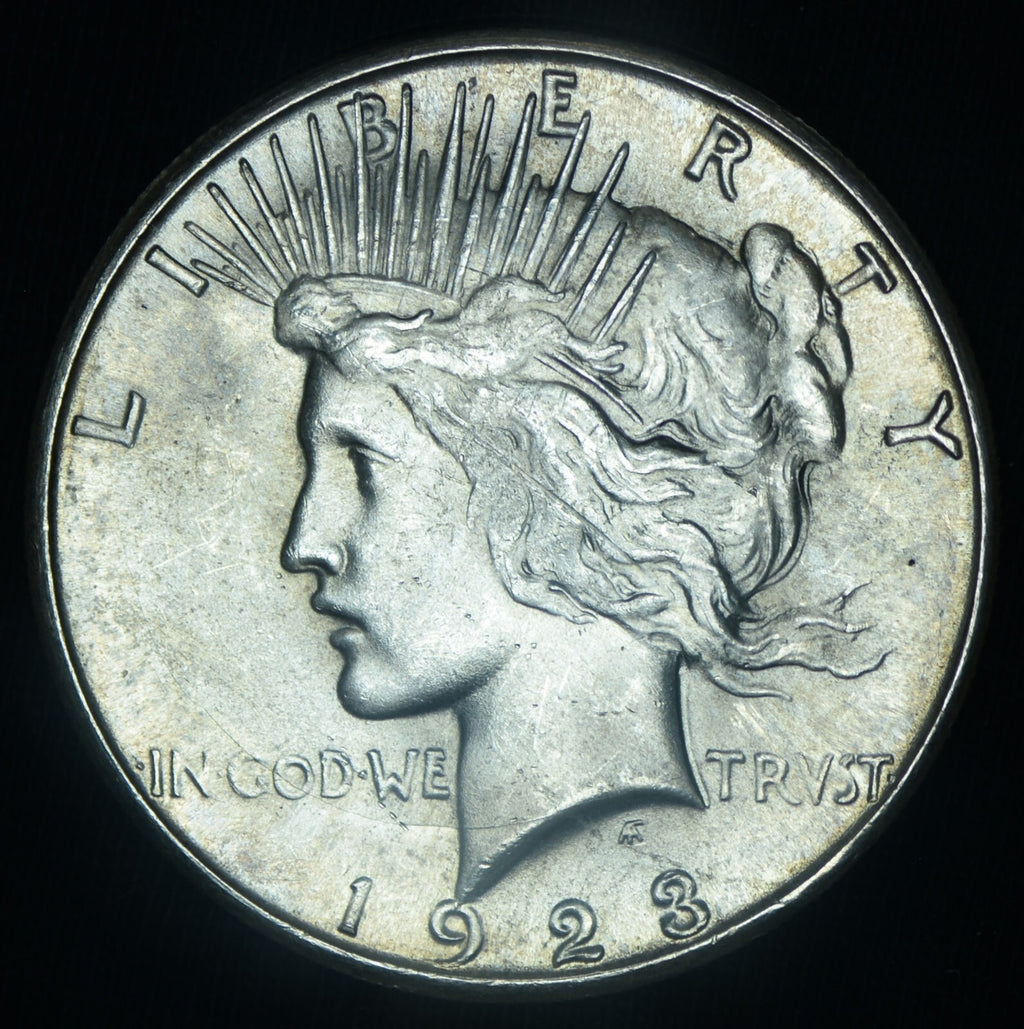 1923-S Peace Dollar Choice Brilliant Uncirculated Lustrous ~ 26505