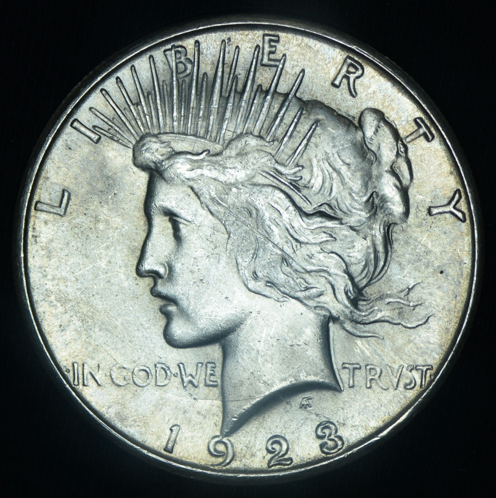 1923-S Peace Dollar Choice Brilliant Uncirculated Lustrous ~ 26505