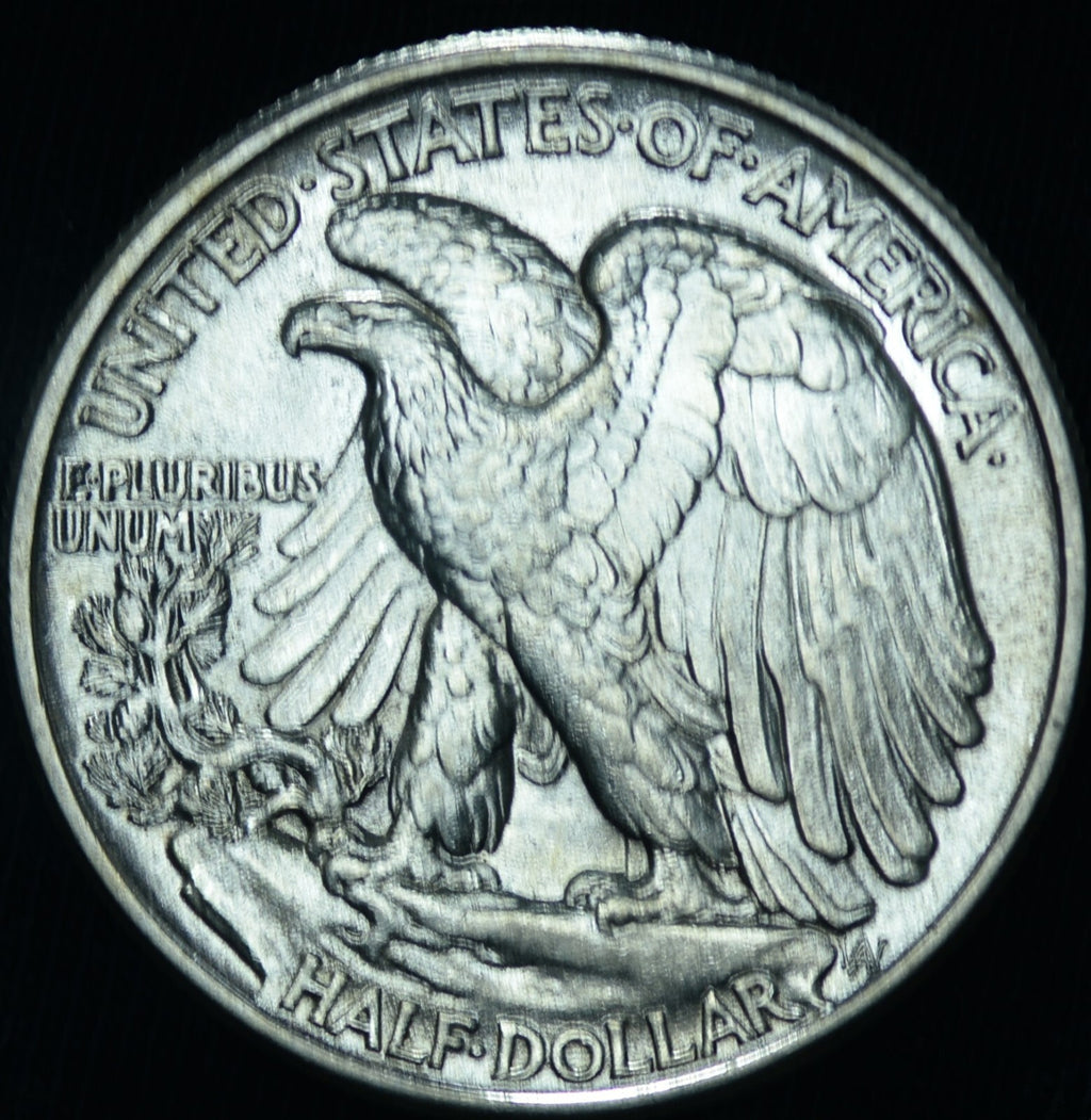 1945 50C Walking Liberty Half Dollar BU Beauty ~ 26452