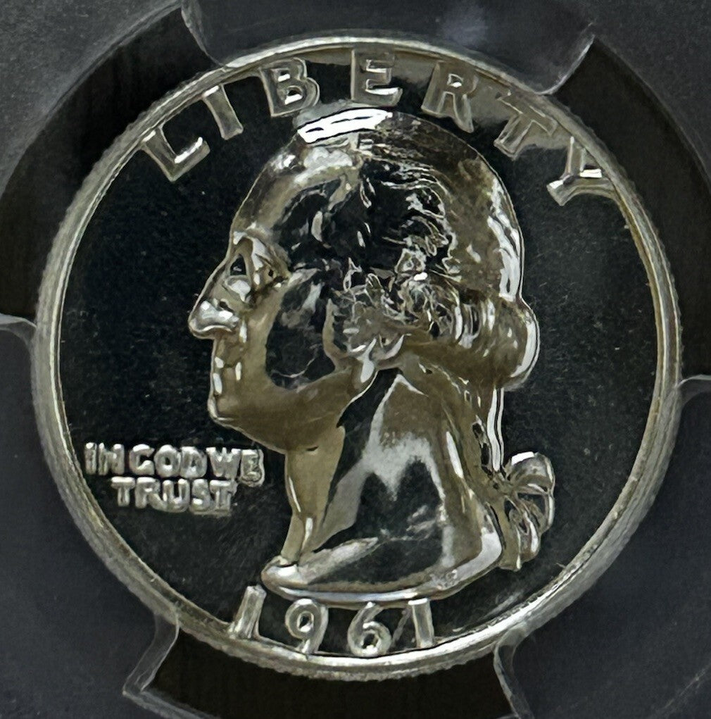 1961 25C (Proof) Washington Quarter PCGS PR67 ~ 26306