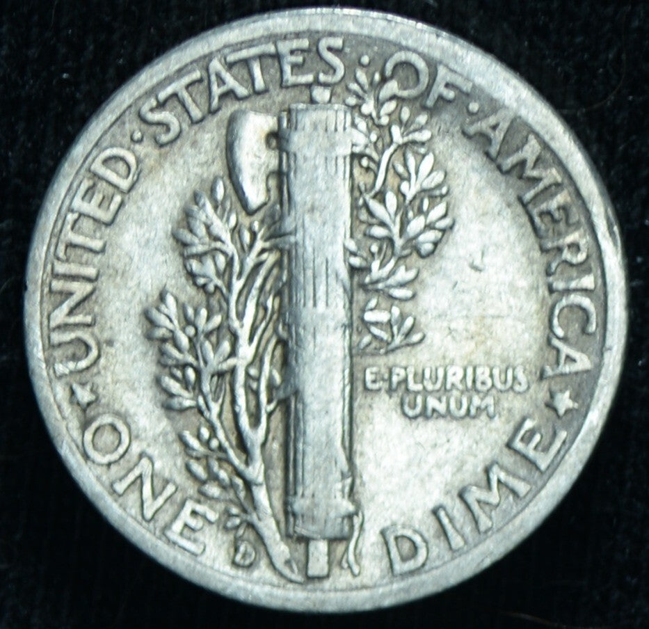 1936 10C Mercury Dime Scarce Date ~ 25632
