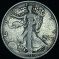 1919 50C Walking Liberty Half Dollar VF Tough Date ~ 26478
