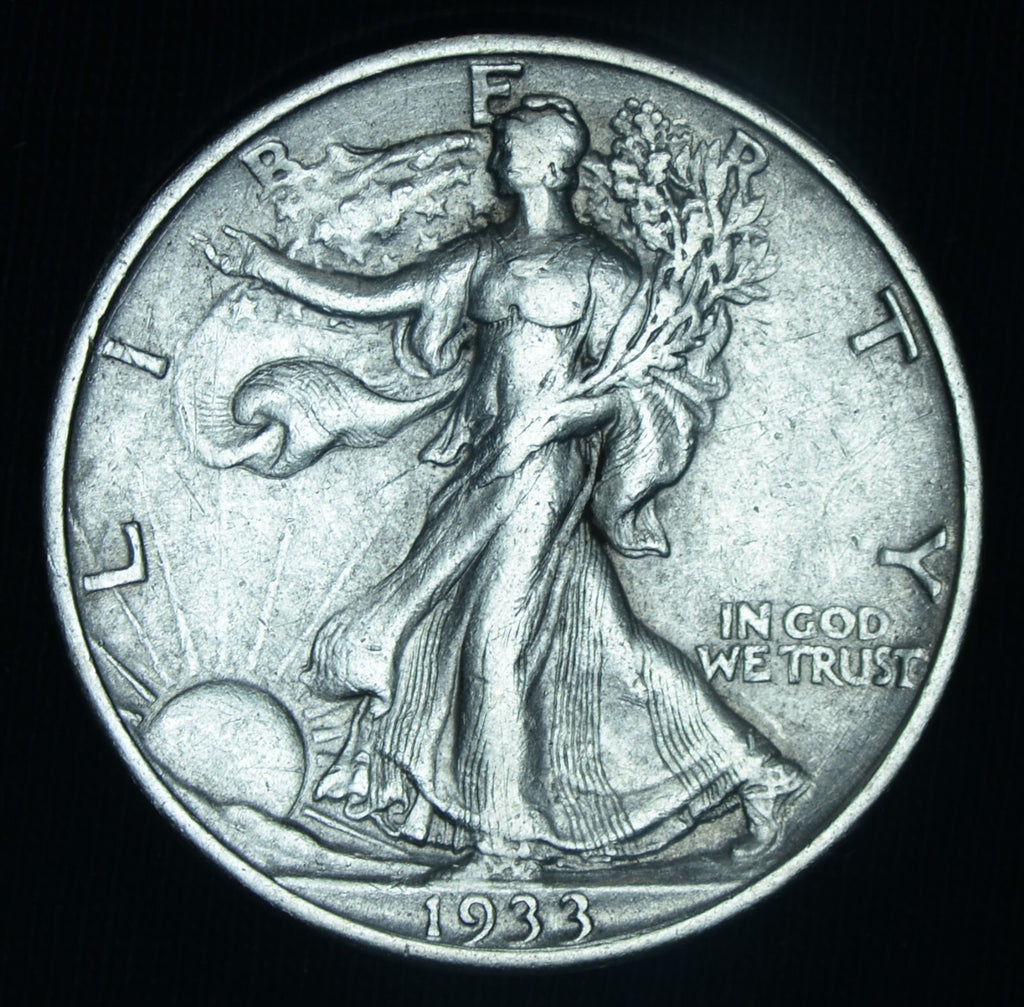 1933-S 50C Walking Liberty Half Dollar ~ 26515