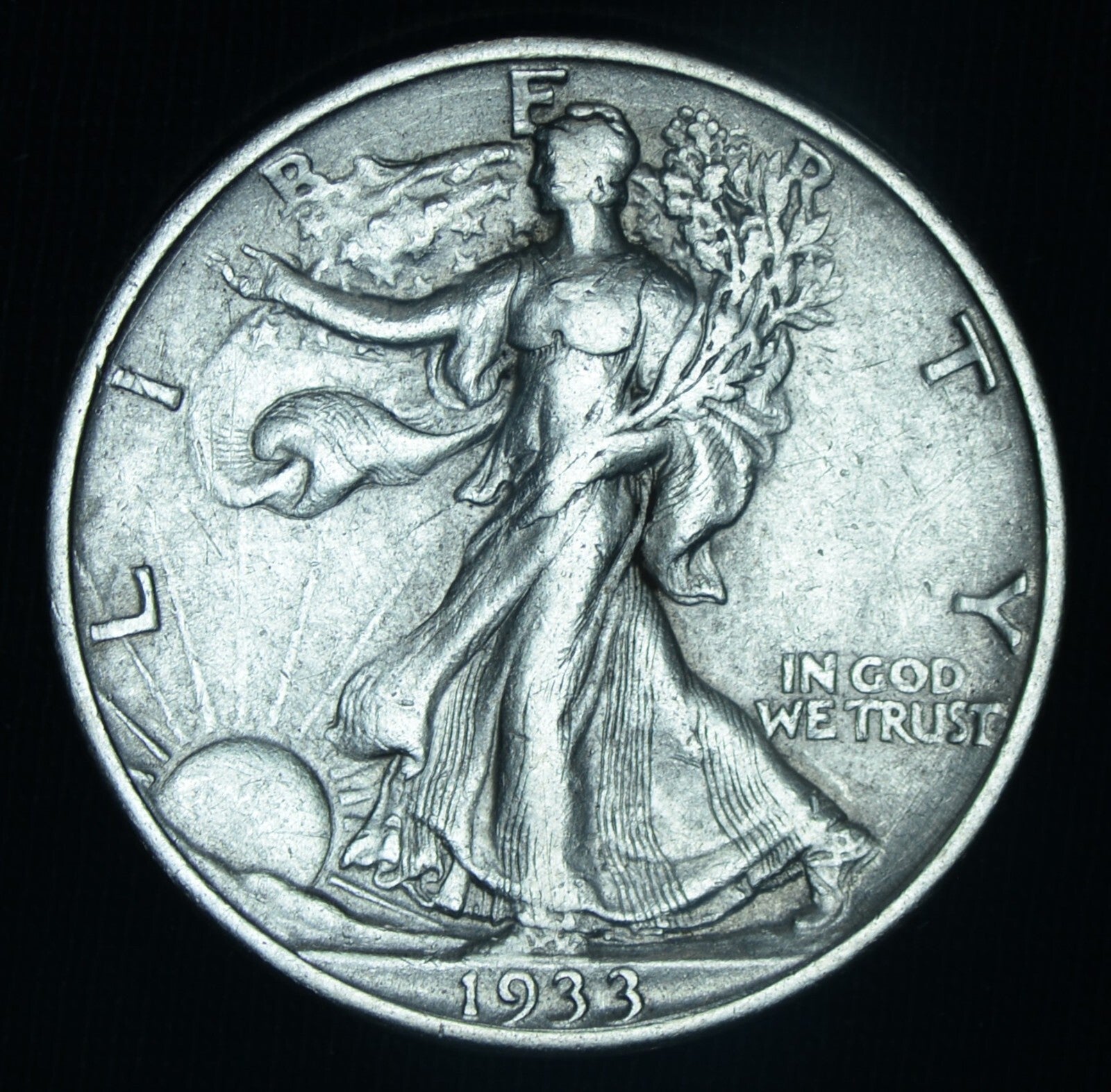 1933-S 50C Walking Liberty Half Dollar ~ 26515