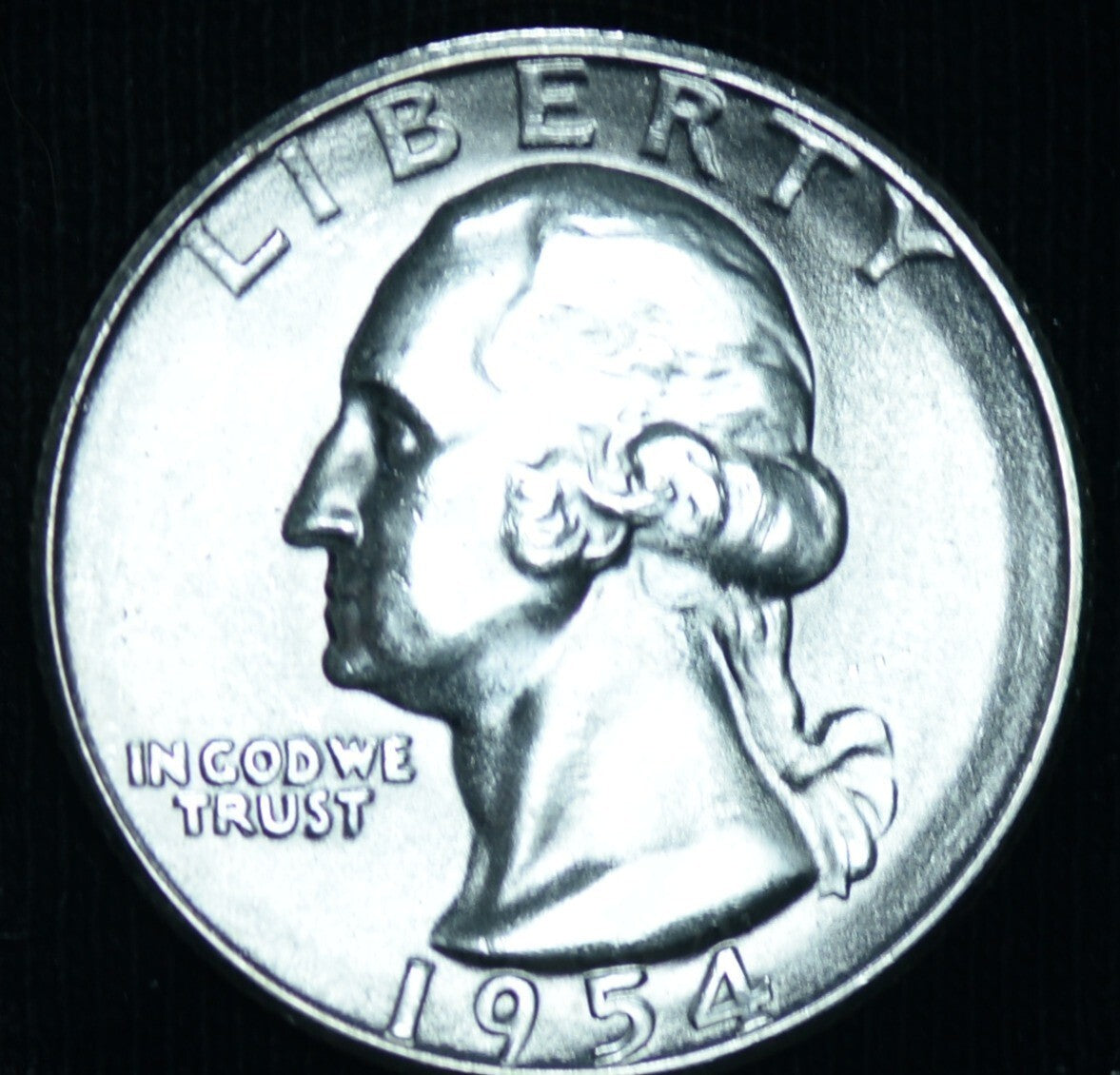 1954-S 25C Washington Quarter BU Mint Luster ~ 26393
