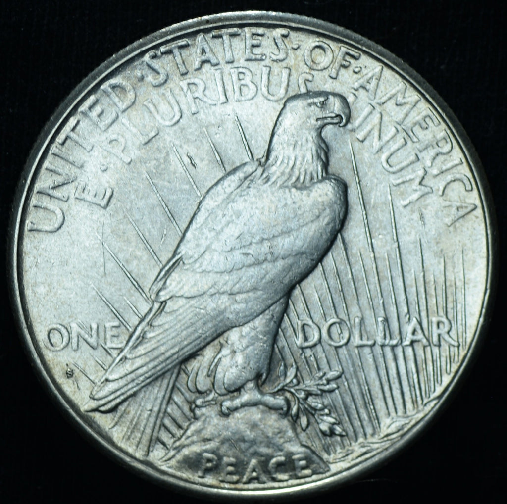 1928-S Peace Silver Dollar AU+ Mint Luster - 26080