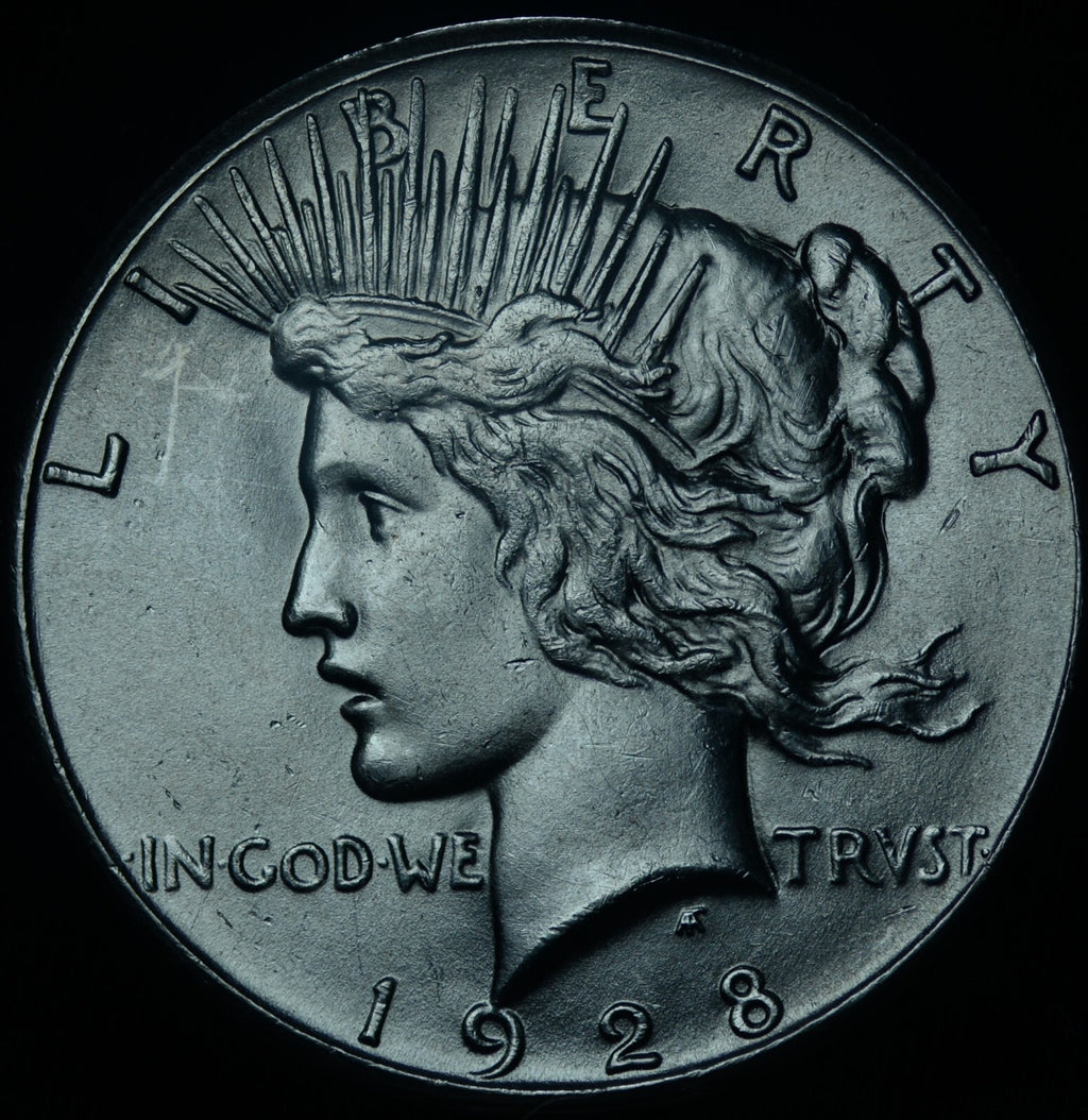 1928 Peace Dollar Bright Luster BU+ - 26444