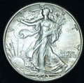 1943-D 50C Walking Liberty Half Dollar AU ~ 26392