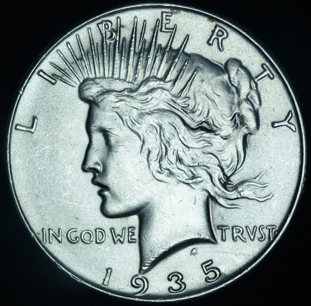 1935 Peace Dollar AU ~ 26485