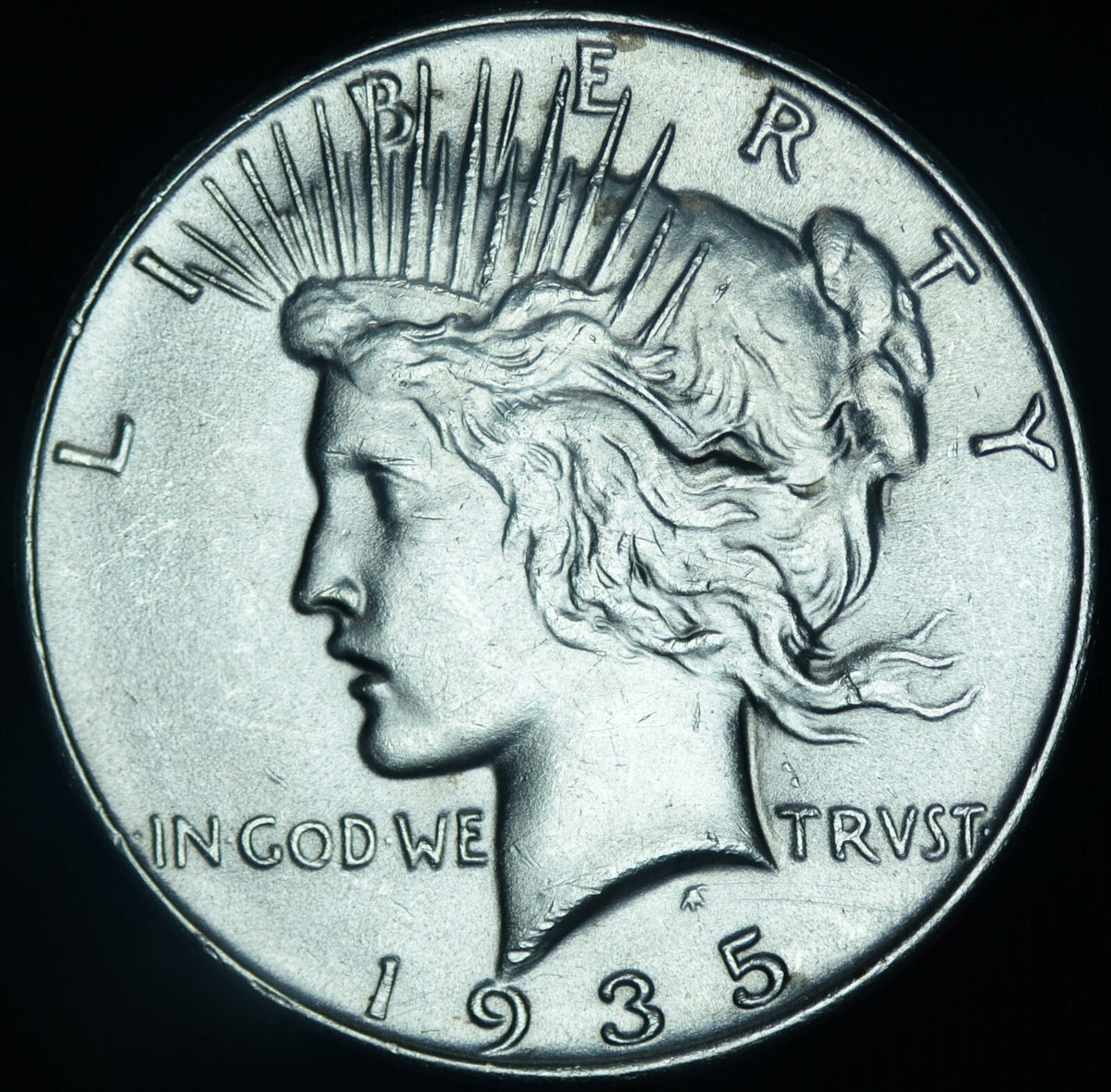 1935 Peace Dollar AU ~ 26485