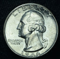 1946-D 25C Washington Quarter BU Gem ~ 26177