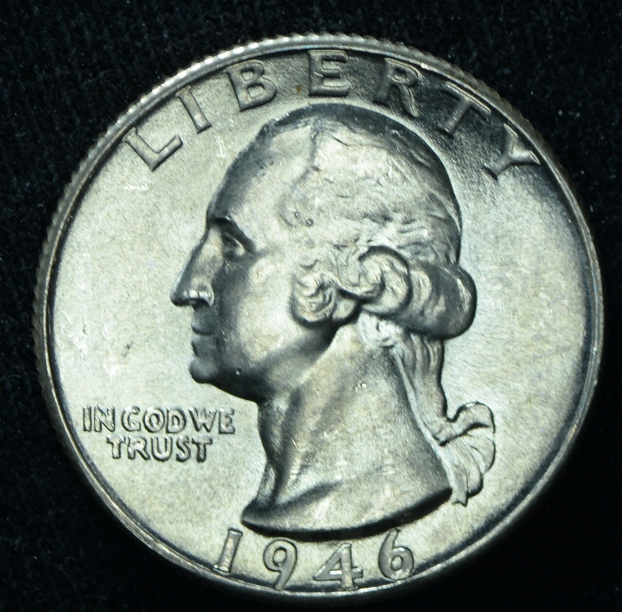 1946-D 25C Washington Quarter BU Gem ~ 26177