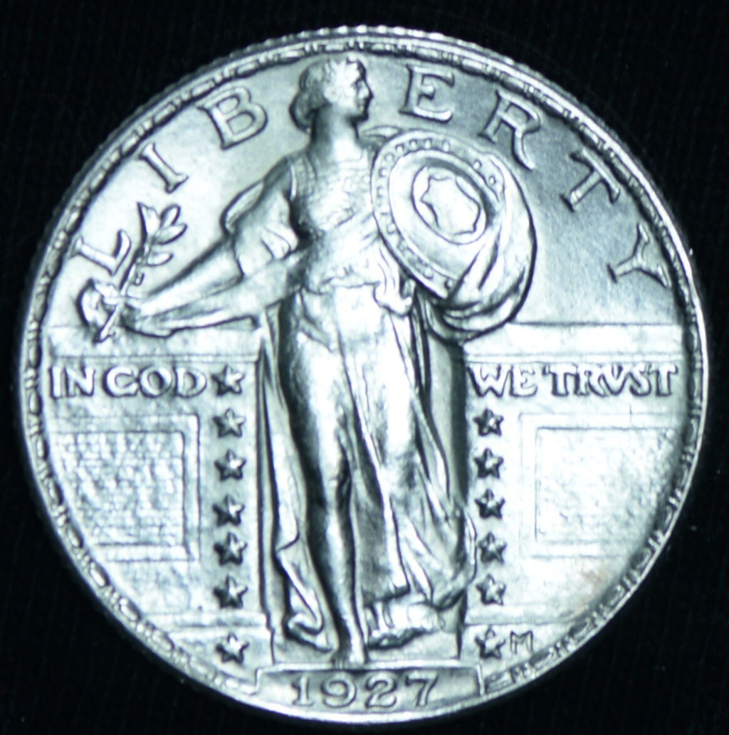 1927 25C Standing Liberty Quarter BU Frosty ~ 26249