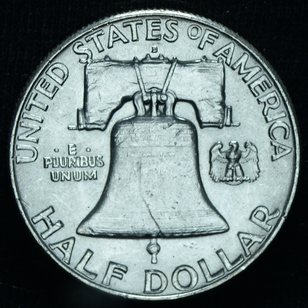 1962-D 50C Franklin Half Dollar BU ~ 25667