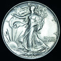 1943 50C Walking Liberty Half Dollar Frosty BU ~ 26238