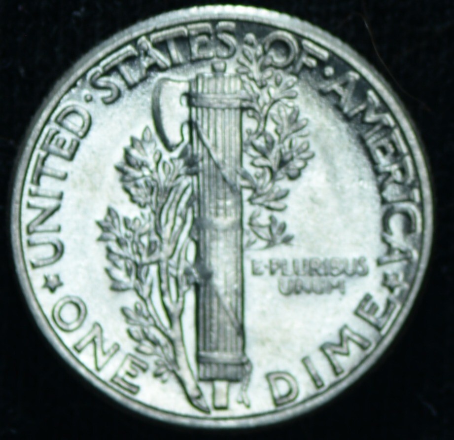 1945 10C Mercury Dime BU Brilliant Uncirculated  ~ 25466