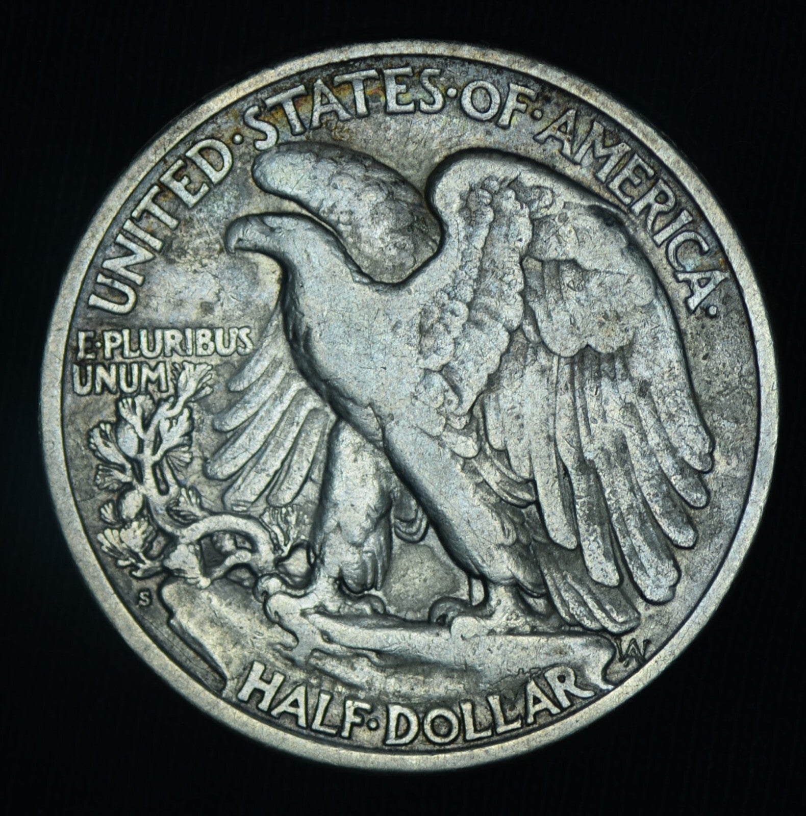 1919-S 50C Walking Liberty Half Dollar VF Rare Key Date ~ 26514