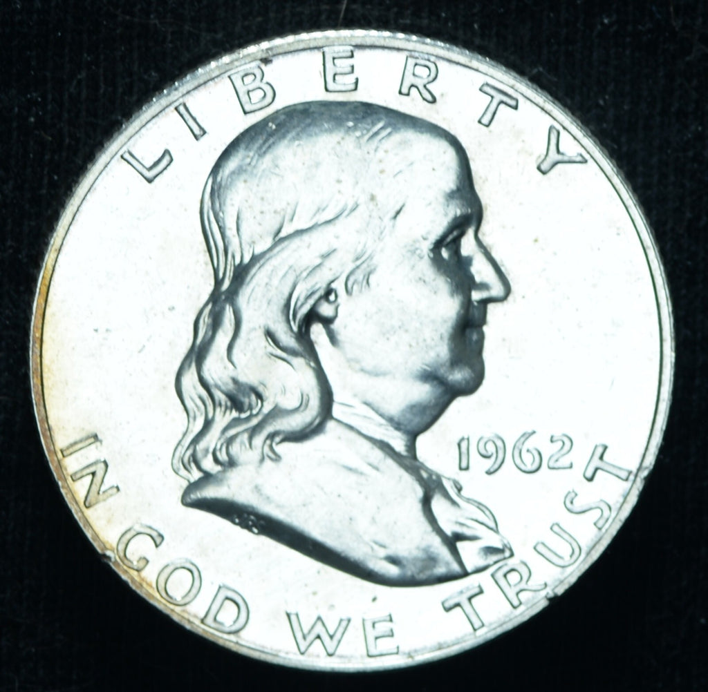 1962 50C (Proof) Franklin Half Dollar CH UNC ~ 25672