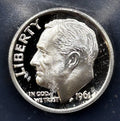 1961 10C (Proof) Roosevelt Dime Rare Cond PF69 DCAM (Scuff Slab-NOT COIN)  25154
