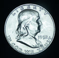 1952-D 50C Franklin Half Dollar BU Brilliant Uncirculated ~ 26563
