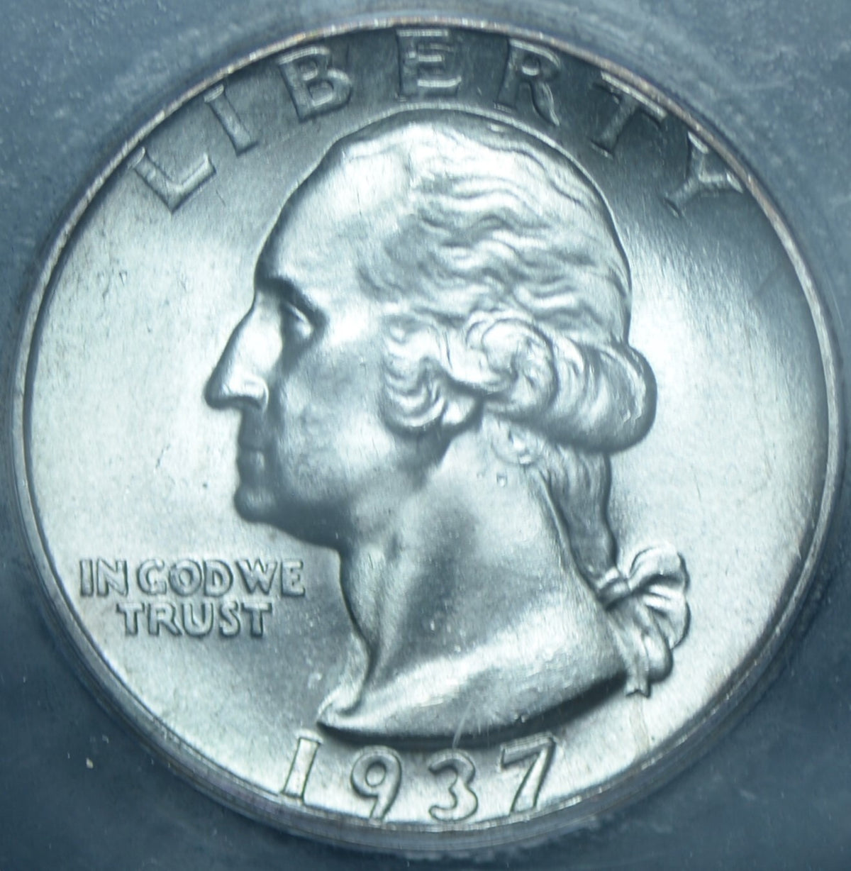 1937 25C Washington Quarter MS66 Gem ~ 26436