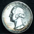 1951-D 25C Washington Quarter UNC Toned ~ 26190