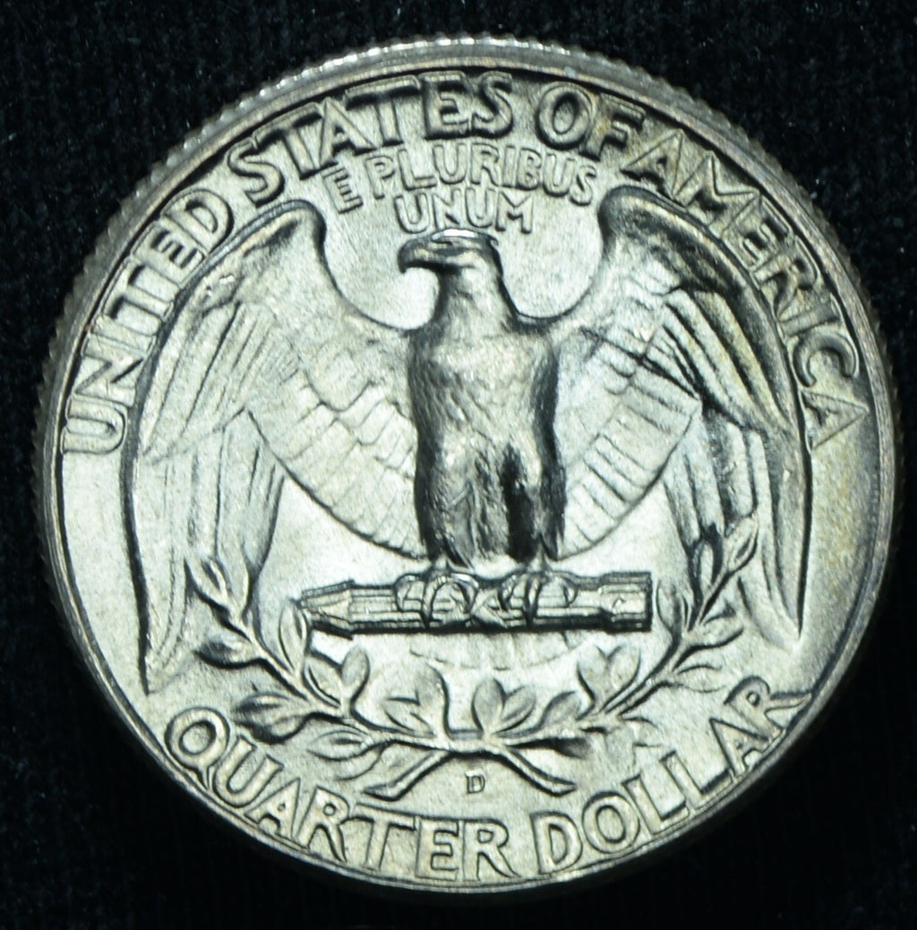 1946-D 25C Washington Quarter BU Gem ~ 26177