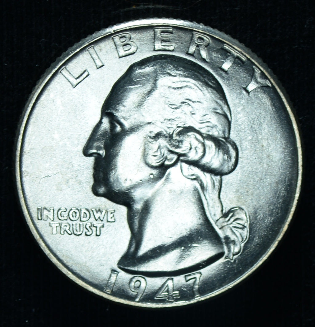 1947 25C Washington Quarter BU+ - 26064
