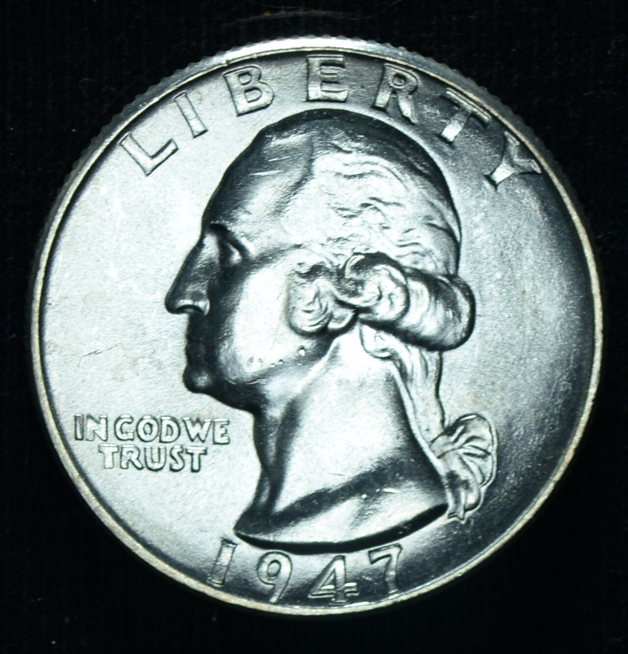 1947 25C Washington Quarter BU+ - 26064